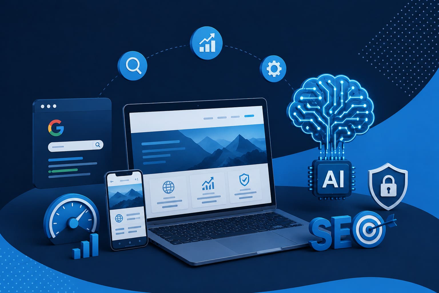 Siti Web Professionali Ottimizzati per Google e AI - Intelligenza Artificiale